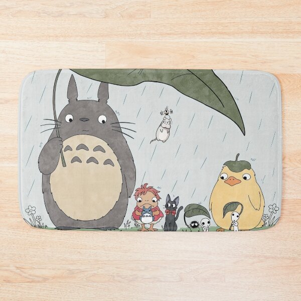Item preview, Rainy Day Parade with Totoro and Friends designed and sold by katekrystal.