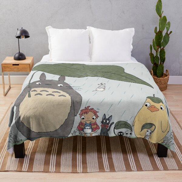 Item preview, Rainy Day Parade with Totoro and Friends designed and sold by katekrystal.