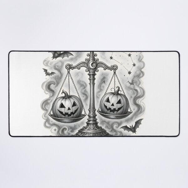 Item preview, Libra Halloween Balance The Night designed and sold by Zodiac Celestial Art.