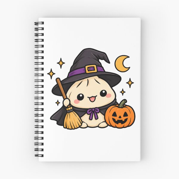 Item preview, Cute Witch Dumpling – Kawaii Halloween designed and sold by kstheladesigns.