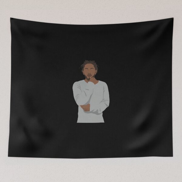 Item preview, Kendrick Lamar Lineless Illustration designed and sold by dsxclothing.