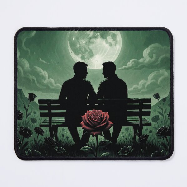 Item preview, A couple on a park bench. designed and sold by MagelliShop.