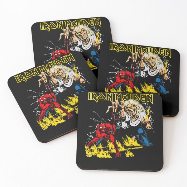 Item preview, Maiden Eddie Devil Flames Heavy Metal designed and sold by Rafiqrafisqy.