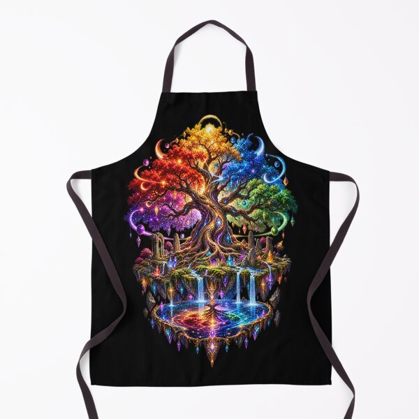 Item preview, Cosmic World Tree – Rainbow Celestial Life designed and sold by TroviTutto.