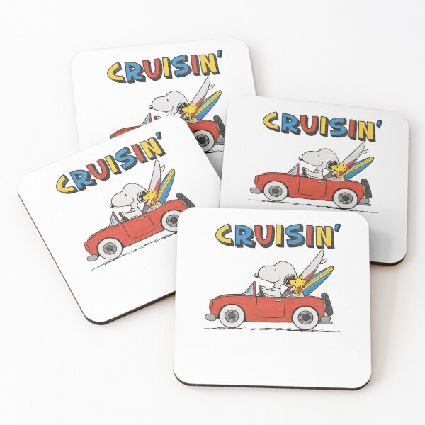 Item preview, Peanuts Snoopy and Woodstock Cruisin designed and sold by LittleMamastore.