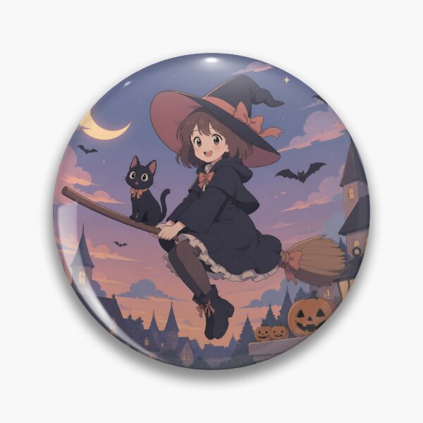 Artikelvorschau, Anime-Hexe entworfen und verkauft von ArtCraftLab.