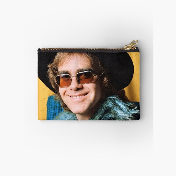 Item preview, Elton John in a Cowboy Hat – Colorful 1970s Portrait designed and sold by LuluLeb.