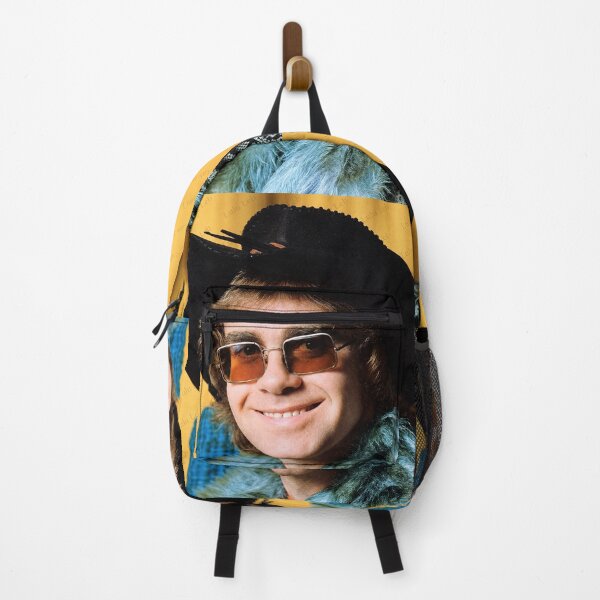 Item preview, Elton John in a Cowboy Hat – Colorful 1970s Portrait designed and sold by LuluLeb.