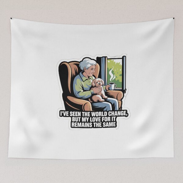 Item preview, Nostalgic Moments with a Small Dog designed and sold by NiftyWrx.