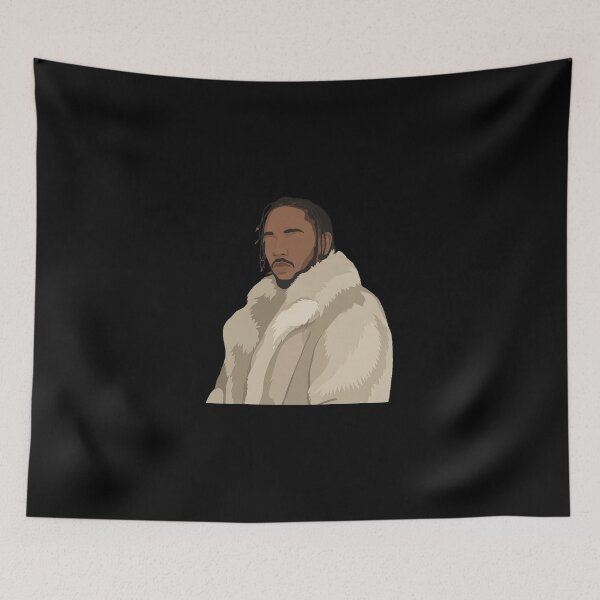 Item preview, Kendrick Lamar Lineless Illustration designed and sold by dsxclothing.