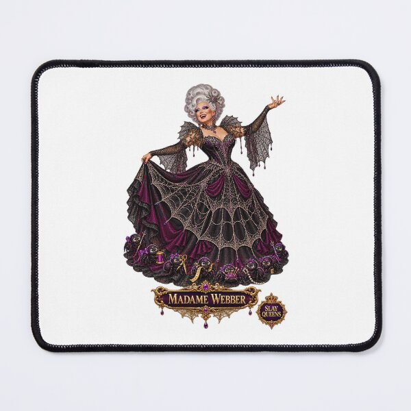 Item preview, SLAY QUEENS — A Haunted Drag Extravaganza - ⭐ Madame Webber ⭐ designed and sold by WheelieGdArt.