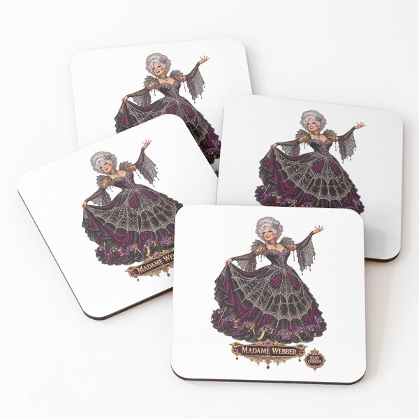 Item preview, SLAY QUEENS — A Haunted Drag Extravaganza - ⭐ Madame Webber ⭐ designed and sold by WheelieGdArt.