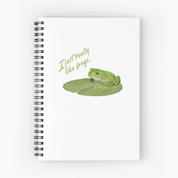 Item preview, Green frog and lily pad designed and sold by OnaleeNicklinArt.