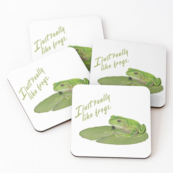 Item preview, Green frog and lily pad designed and sold by OnaleeNicklinArt.