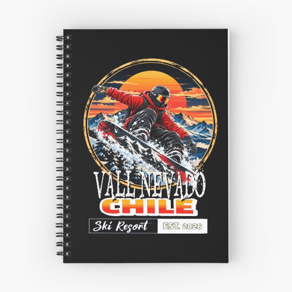 Item preview, Valle Nevado Ski Resort Chile designed and sold by TheEndDesign.