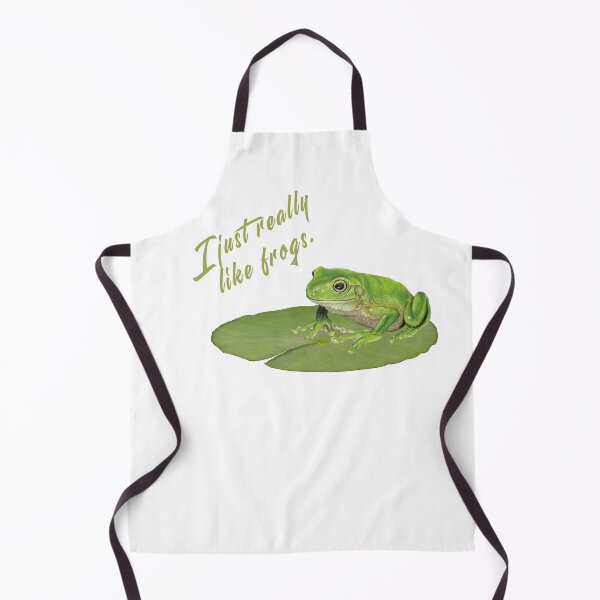 Item preview, Green frog and lily pad designed and sold by OnaleeNicklinArt.