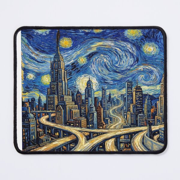 Item preview, Metropolis Starry Night Movie Landscape designed and sold by Bad-Decisions-Designs.