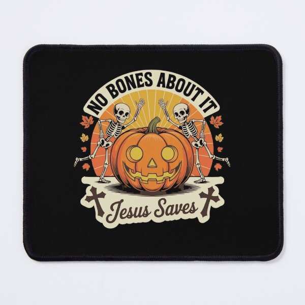 Item preview, No Bones About It Jesus Saves Christian Halloween designed and sold by haitrieuic96.