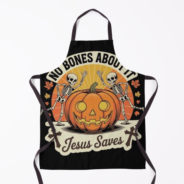 Item preview, No Bones About It Jesus Saves Christian Halloween designed and sold by haitrieuic96.