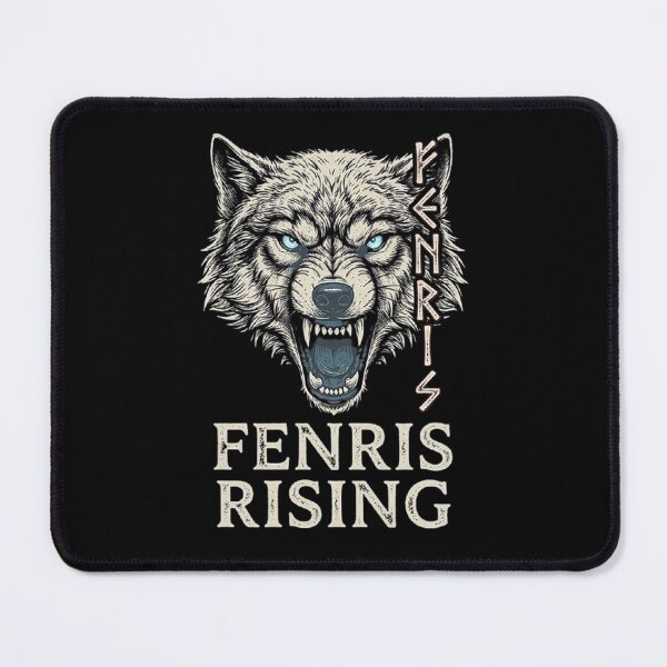Item preview, Fenrir Wolf – Norse Mythology Viking Illustration designed and sold by Dogandesighn.