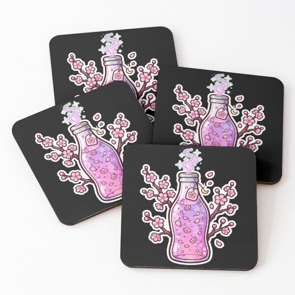 Item preview, Glass Sakura Soda LunaGlow designed and sold by LunaGlow Studio.