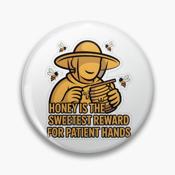 Item preview, Honey Reward Silhouette with Bees designed and sold by NiftyWrx.