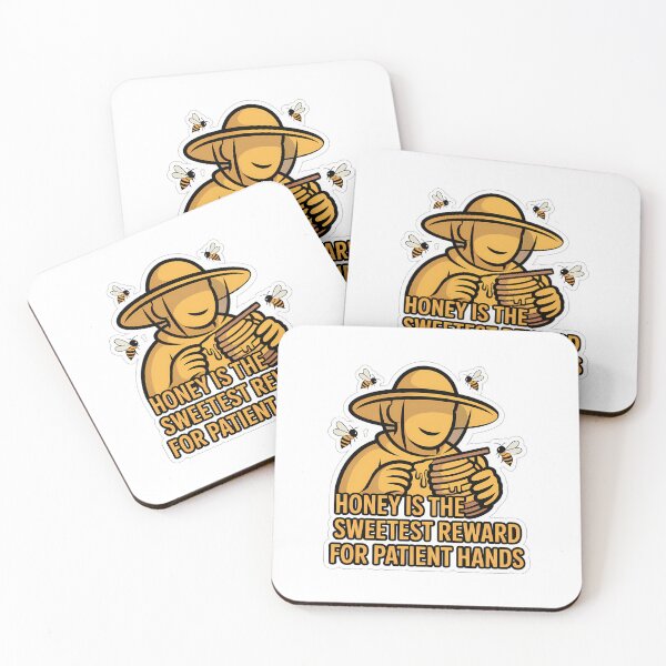 Item preview, Honey Reward Silhouette with Bees designed and sold by NiftyWrx.