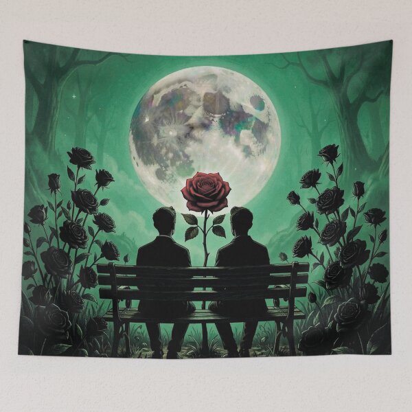 Item preview, A couple on a park bench. designed and sold by MagelliShop.