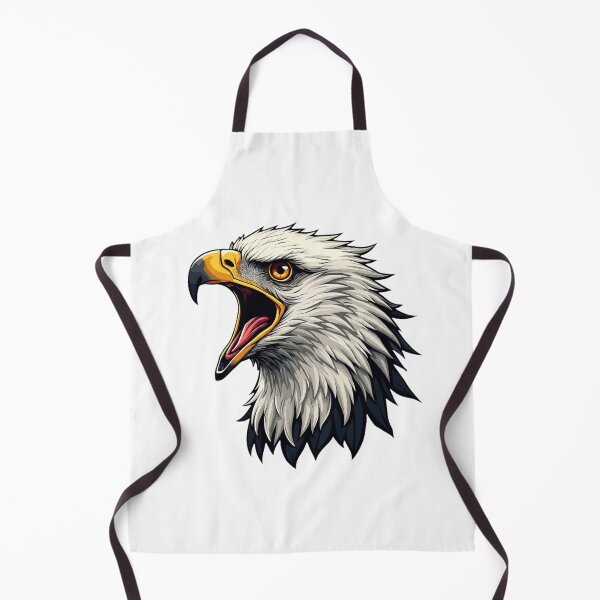 Item preview, Fierce Screaming Bald Eagle Head - Wildlife designed and sold by Danh Style.