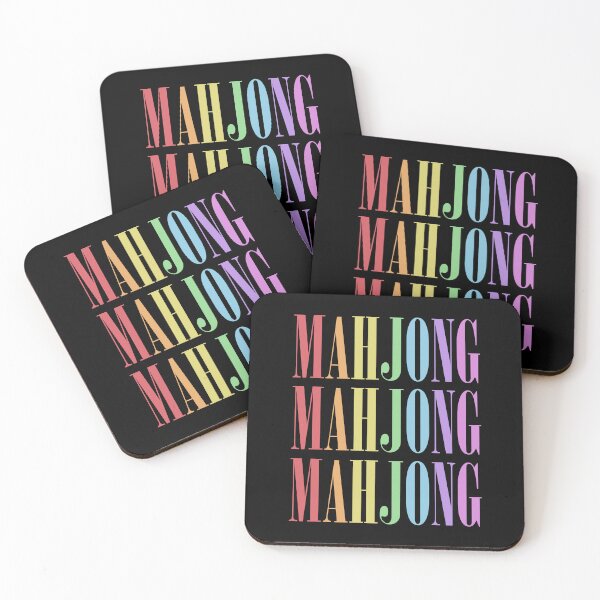 Item preview, Mahjong Retro Pastel designed and sold by NinniSilver.