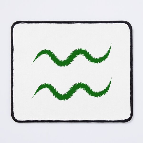 Item preview, Dark Green Aquarius Zodiac Symbol Design designed and sold by pattern-archive.