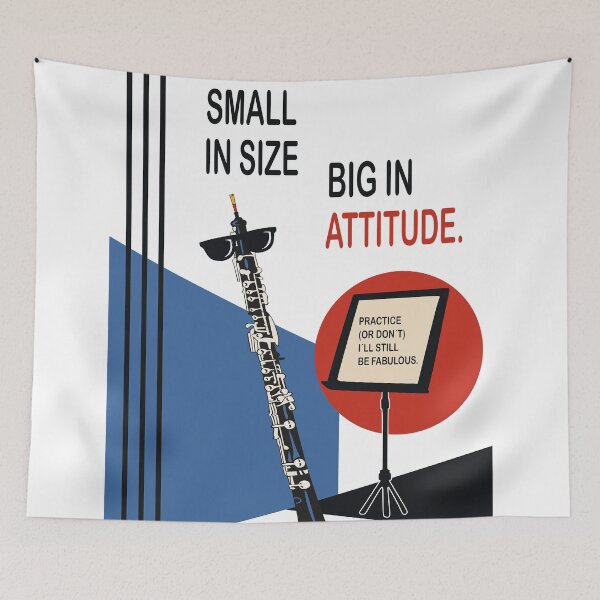 Item preview, Funny Oboe Art Print, Oboist Gift, Music Teacher Gift, Oboe Print, Funny Music Art, Classical Musician Gift, Music Room Decor designed and sold by Studio pod Burom.