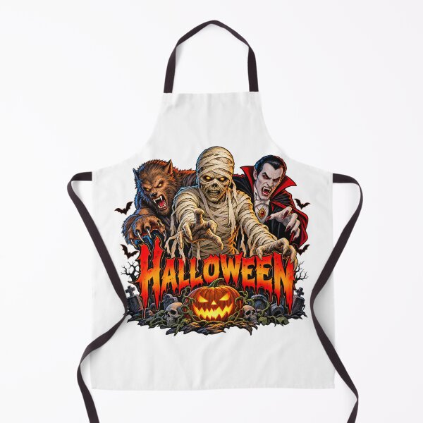 Item preview, Halloween with Dracula, The Mummy and The Wolfman designed and sold by Moviebuff91.