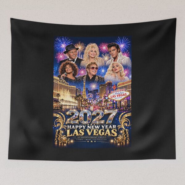 Item preview, 2027 HAPPY NEAR YEAR LAS VEGAS designed and sold by DBM Photo Art 1.