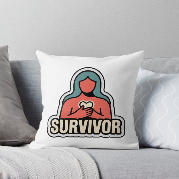Item preview, Hopeful Survivor Heart Symbol designed and sold by NiftyWrx.