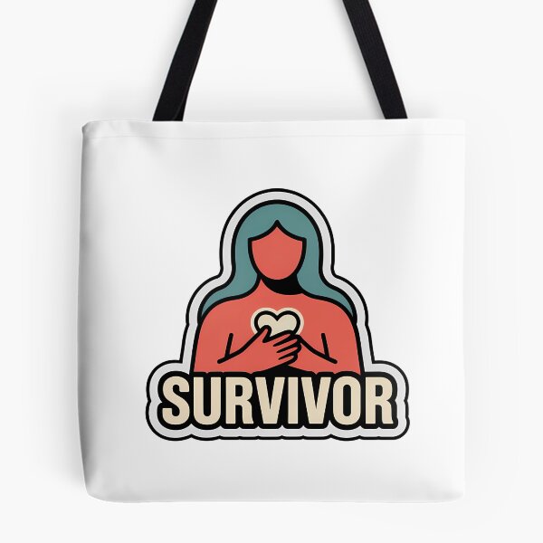 Item preview, Hopeful Survivor Heart Symbol designed and sold by NiftyWrx.