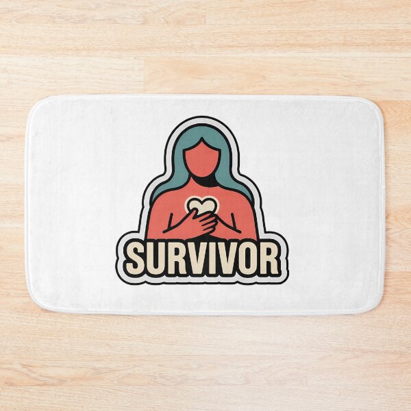 Item preview, Hopeful Survivor Heart Symbol designed and sold by NiftyWrx.