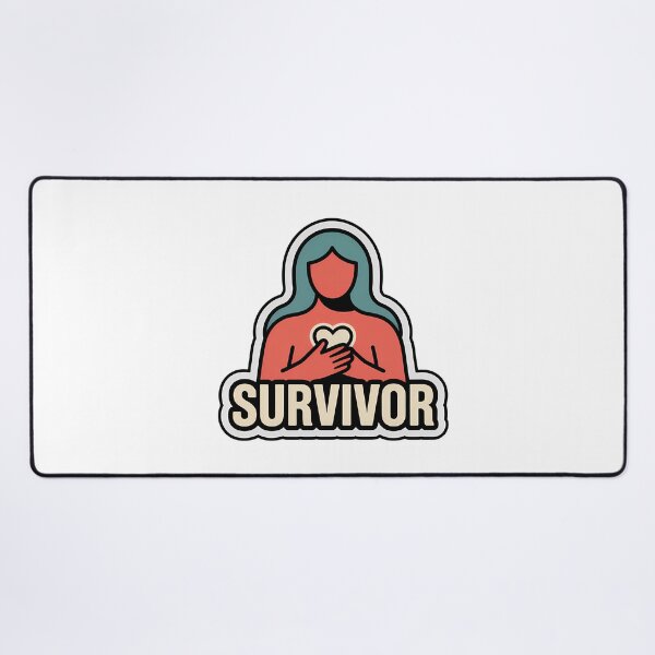 Item preview, Hopeful Survivor Heart Symbol designed and sold by NiftyWrx.