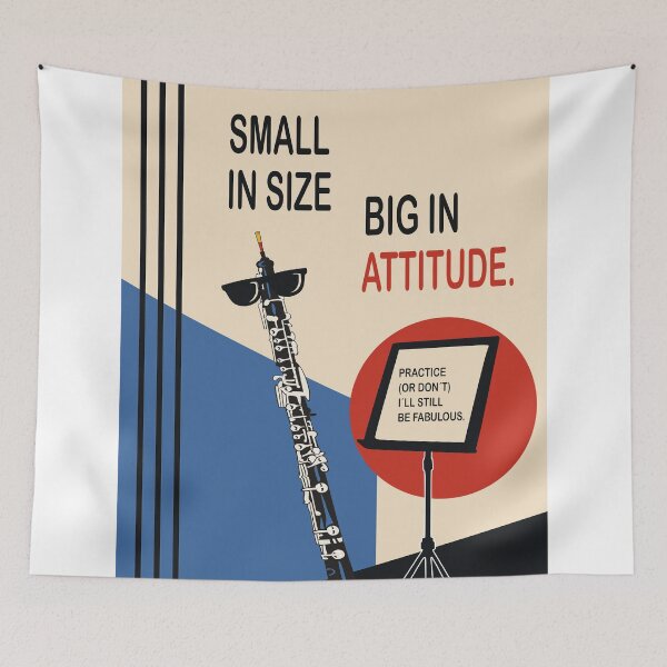 Item preview, Funny Oboe Art Print, Oboist Gift, Music Teacher Gift, Oboe Print, Funny Music Art, Classical Musician Gift, Music Room Decor designed and sold by Studio pod Burom.