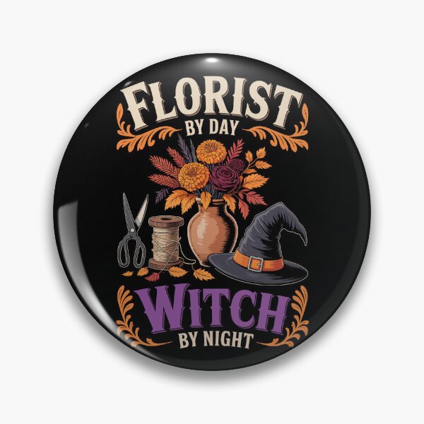 Item preview, FLORIST BY DAY WITCH BY NIGHT designed and sold by jkrphoto.