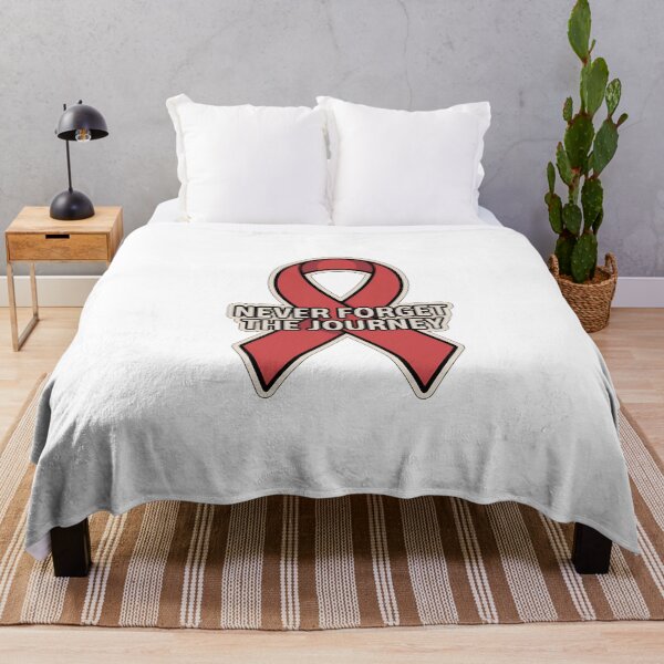 Item preview, Red Prostate Cancer Ribbon with Quote designed and sold by NiftyWrx.