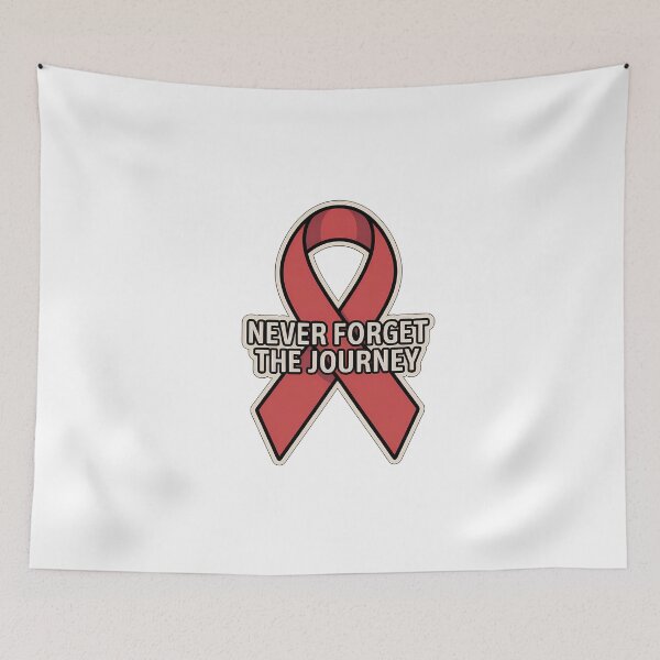 Item preview, Red Prostate Cancer Ribbon with Quote designed and sold by NiftyWrx.
