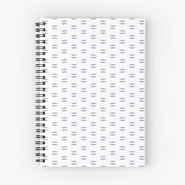 Item preview, Dark Purple Aquarius Zodiac Symbol Design designed and sold by pattern-archive.