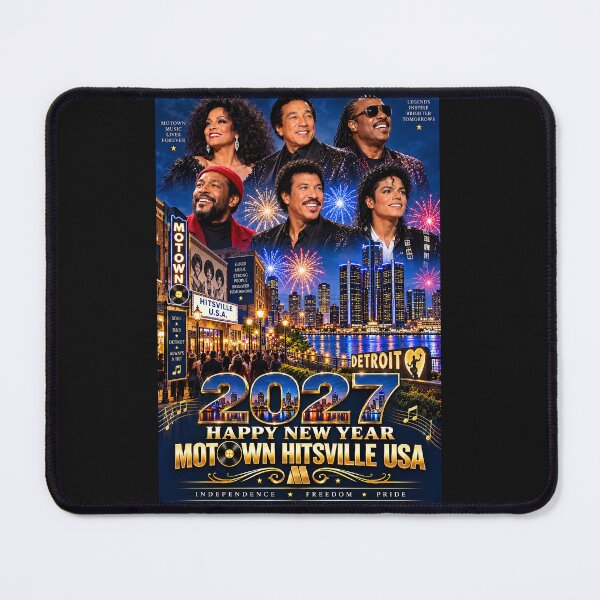 Item preview, 2027 HAPPY NEW YEAR - MOTOWN HITSVILLE USA designed and sold by DBM Photo Art 1.