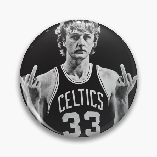 Item preview, Larry Bird Retro Style Middle Finger Graphic Design designed and sold by fabianompc.