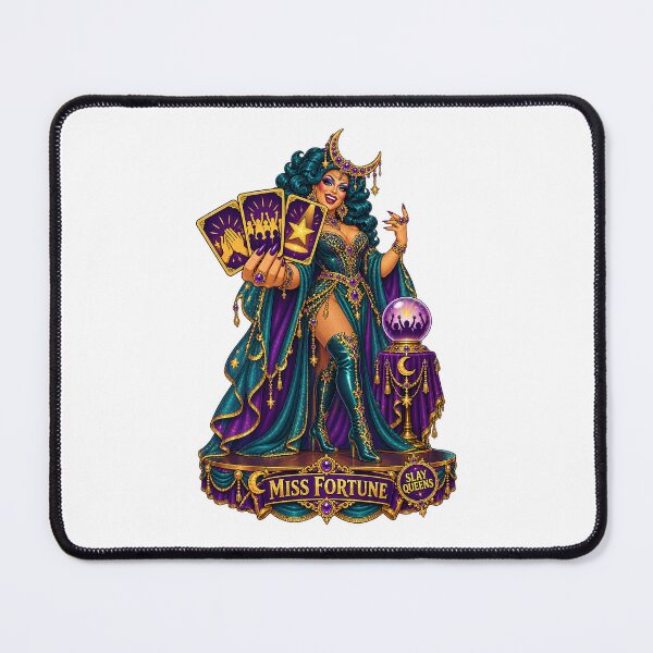Item preview, SLAY QUEENS — A Haunted Drag Extravaganza - ⭐ Miss Fortune ⭐ designed and sold by WheelieGdArt.