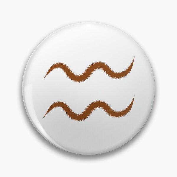 Item preview, Brown Aquarius Zodiac Symbol Design designed and sold by pattern-archive.