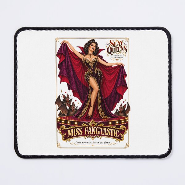 Item preview, SLAY QUEENS — A Haunted Drag Extravaganza - ⭐ Miss Fangtastic ⭐ designed and sold by WheelieGdArt.