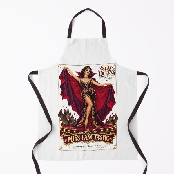 Item preview,  SLAY QUEENS — A Haunted Drag Extravaganza - ⭐ Miss Fangtastic ⭐ designed and sold by WheelieGdArt.