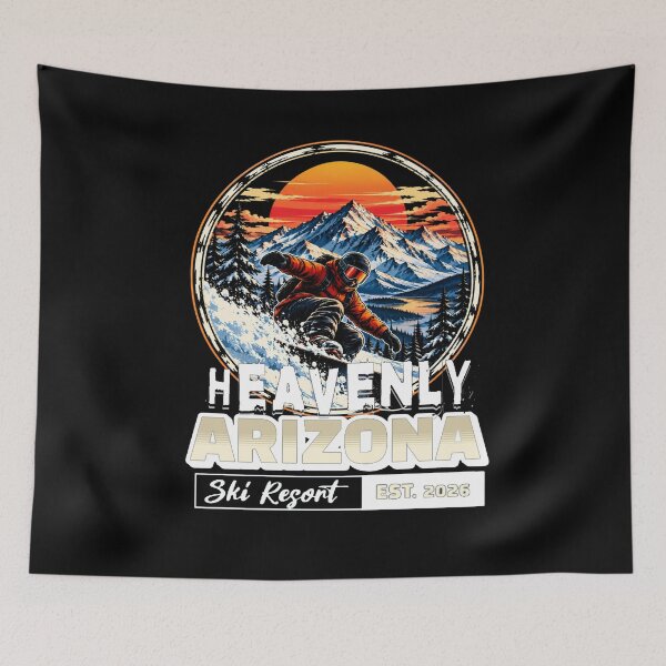 Item preview, Heavenly Ski Resort California  designed and sold by TheEndDesign.